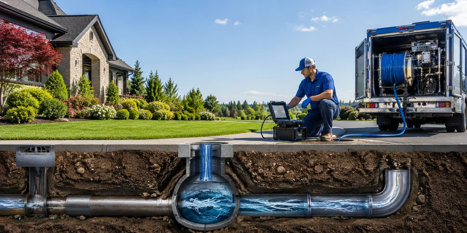 Drainage restoration information for Warfield, VA